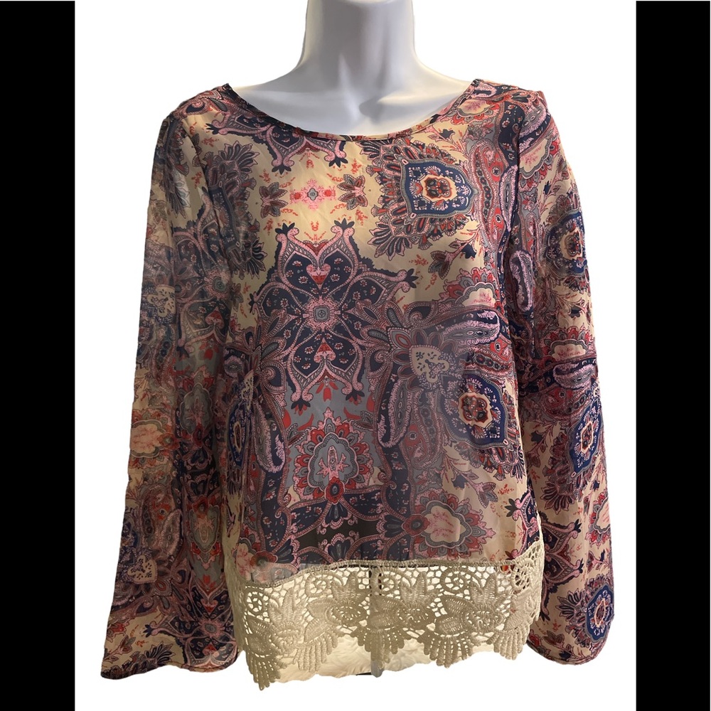 Sheer Rue21 Blouse - Picture 3 of 5